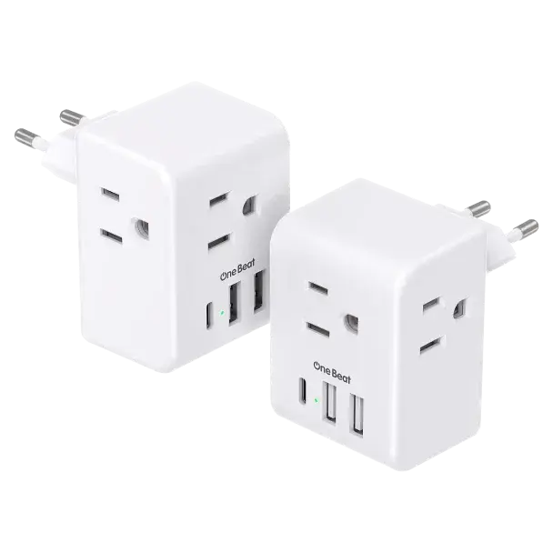 LPG Adapter Set For UK To Europe Travel, ACME And Dish Adapters, 2-Piece Kit